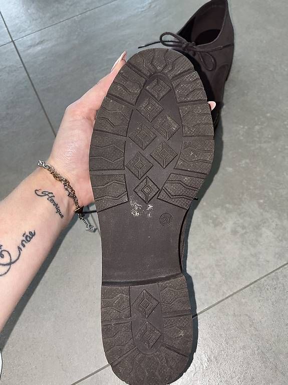 Graceland Scarpe da donna: CHAUSSURES STYLE DERBY MARRON Graceland – Usato da Constantine venduto da san_nmr2 3