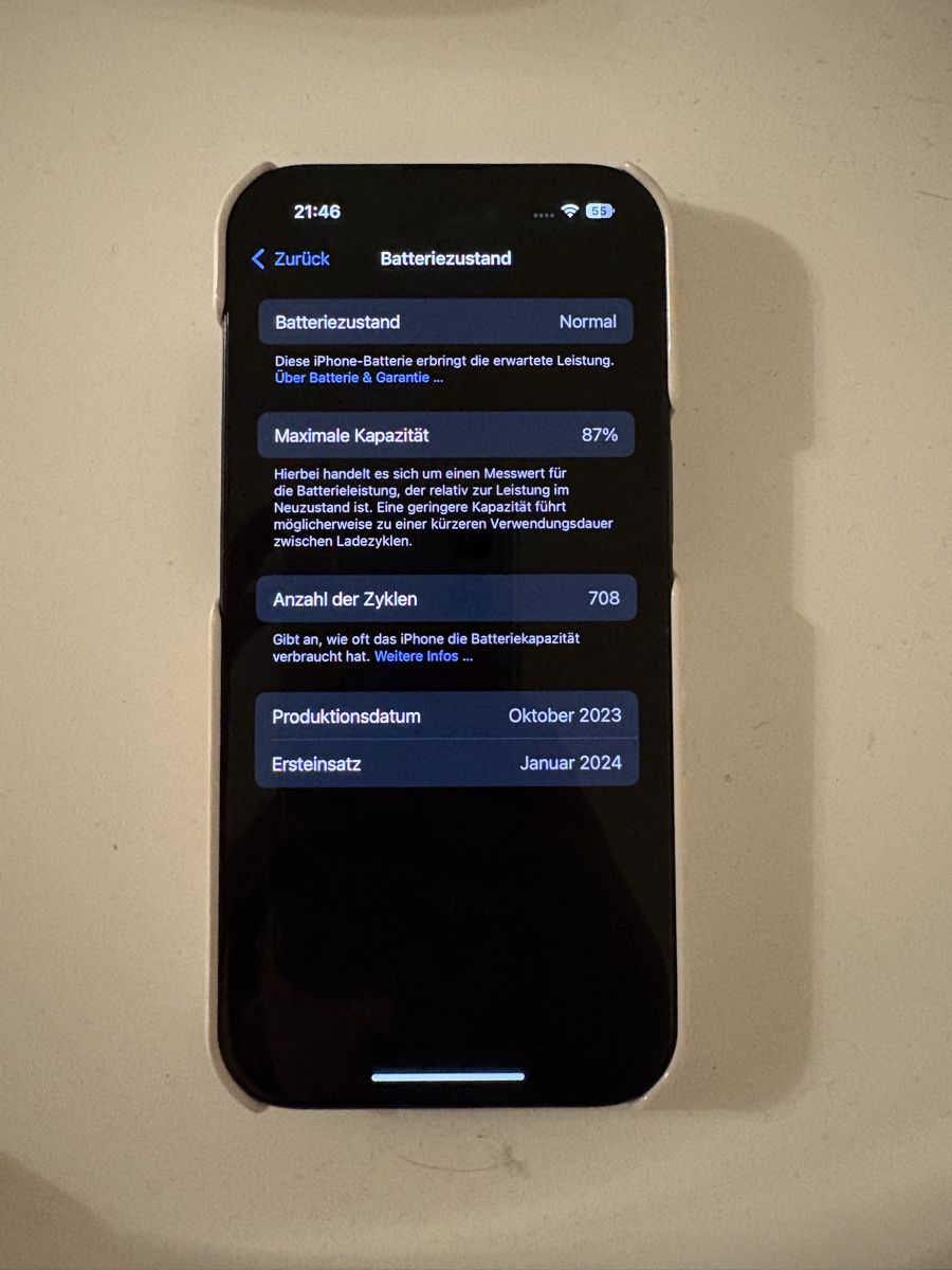 Apple Telefoni cellulari / Smartphones: iPhone 15, 128GB – Usato da Winterthur venduto da Noepe 2