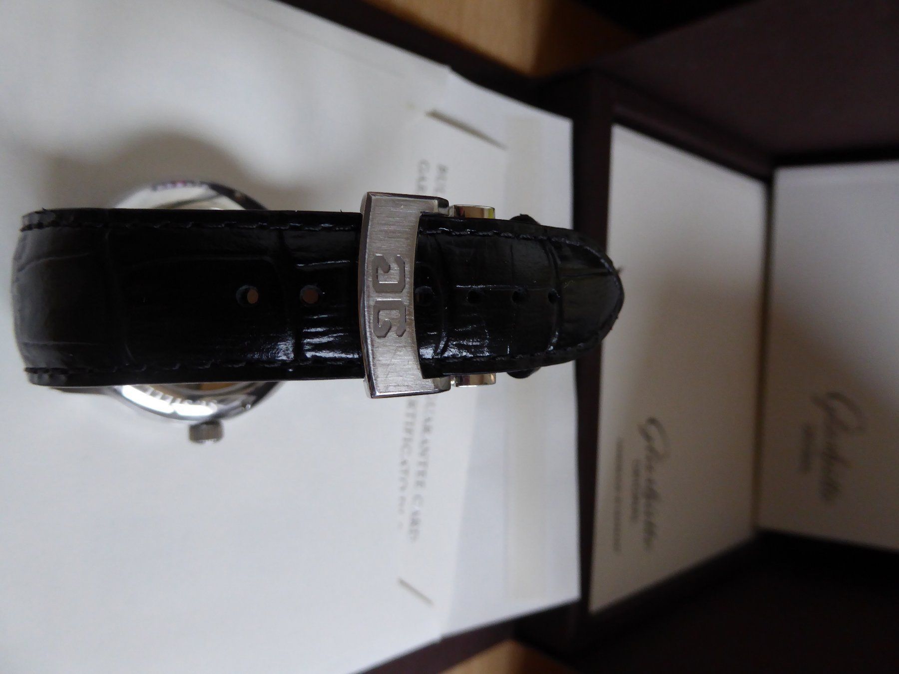 Glashütte Orologi: Glashütte Original Senator Panorama Datum – Nuovo (secondo la descrizione) da Ramlinsburg venduto da Verlenga 2