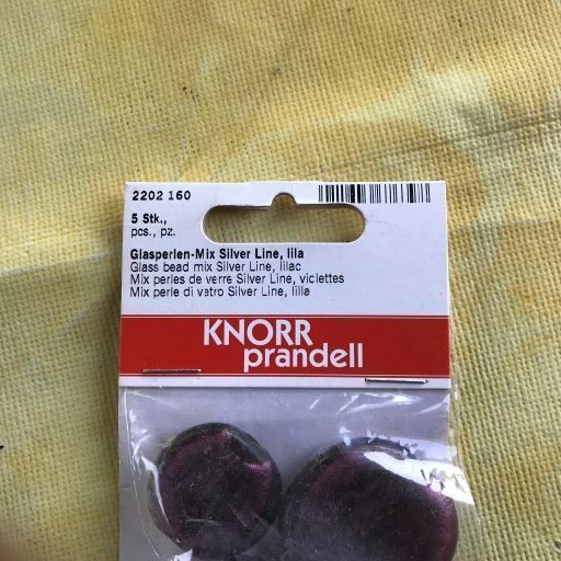Perle (finte): LOT GLASPERLEN-MIX SILVER LINE LILA – Nuovo e nell'imballaggio originale da Ostermundigen venduto da Kari1937 3