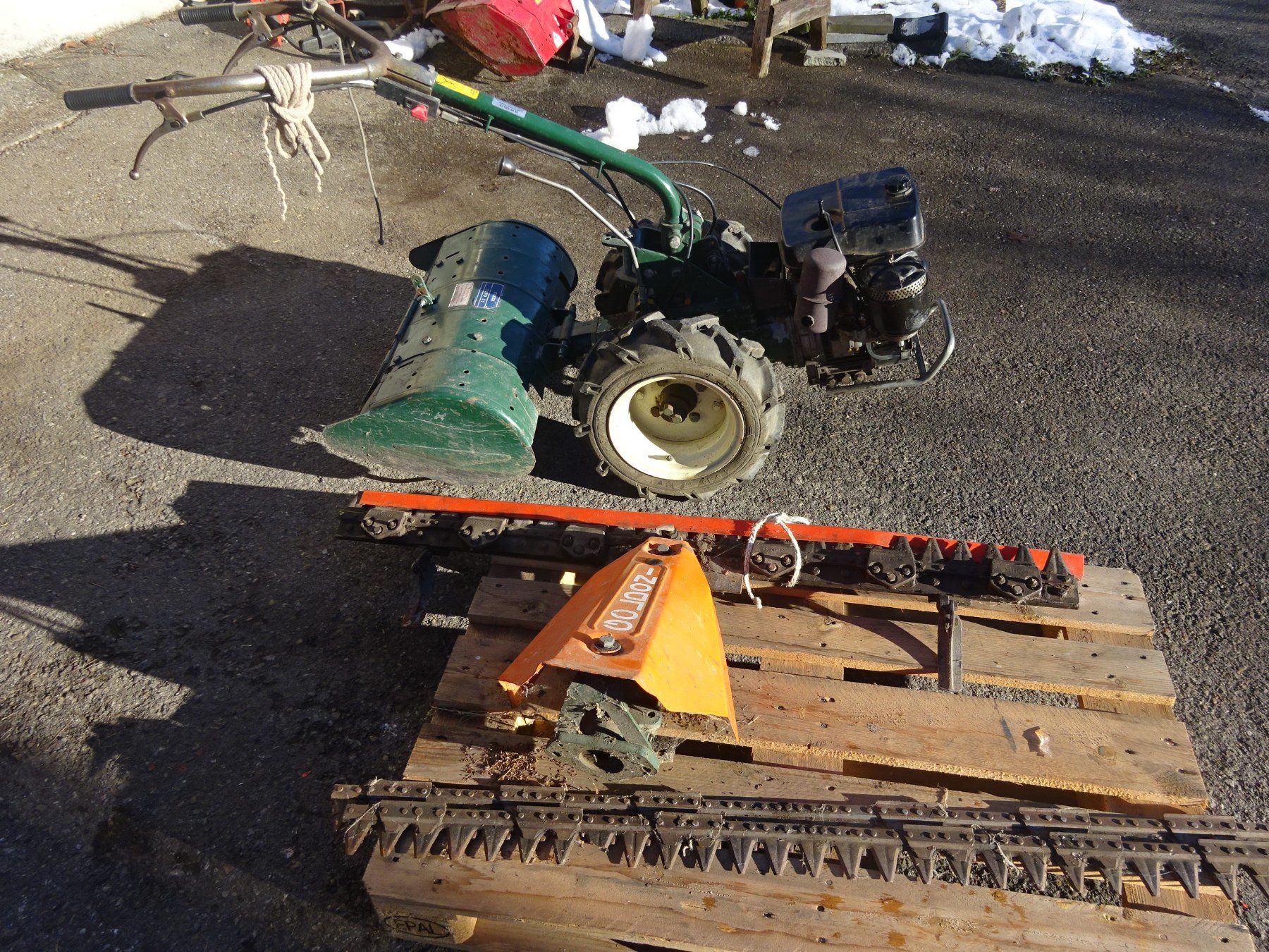 Alle Maschinen: Bodenfräse  Goldini 80cm – Defekt aus Bauma von deutz08 2