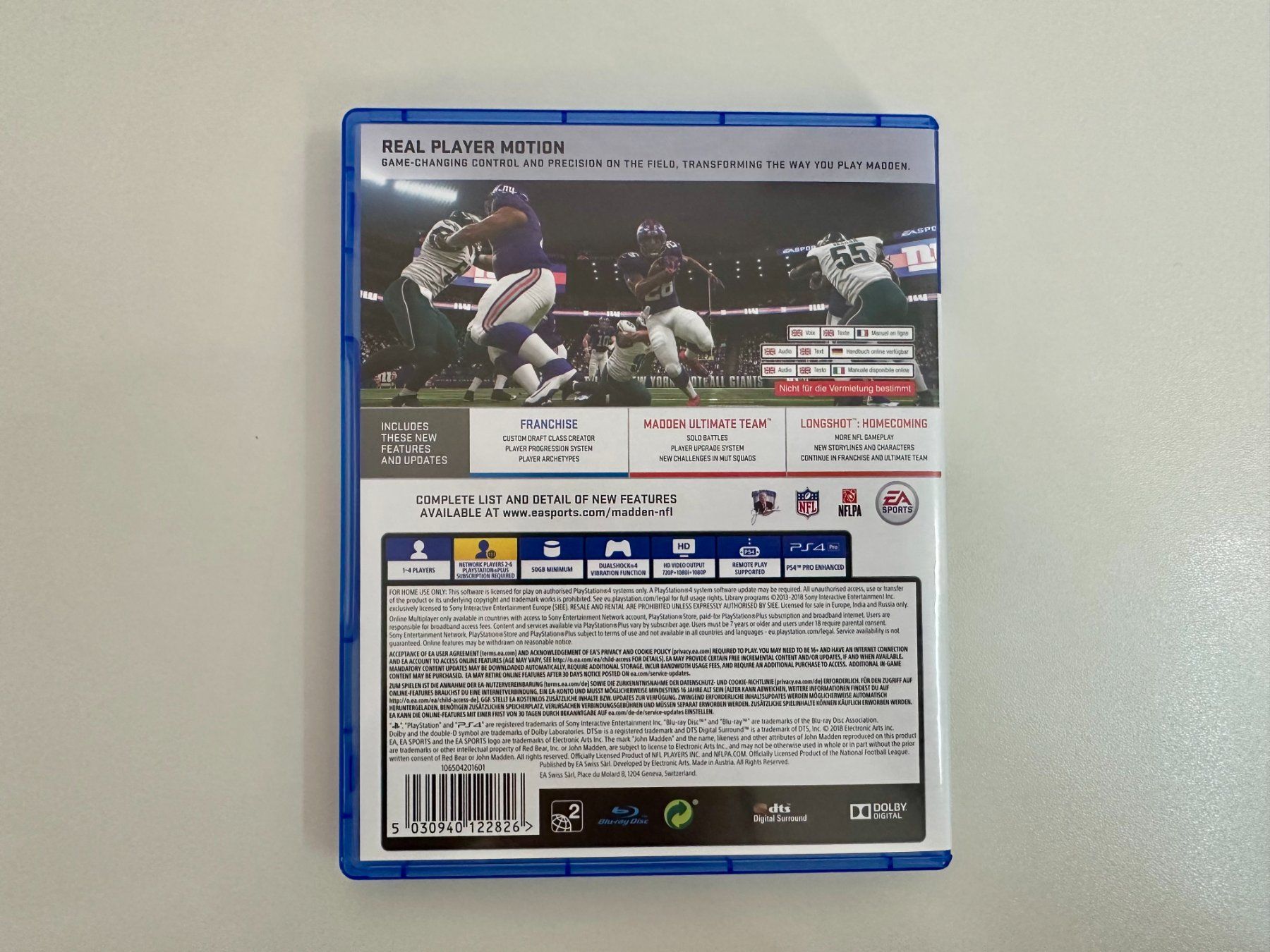 Sony Giochi: Madden NFL 19, Sony Playstation 4, PS5 – Nuovo (secondo la descrizione) da Couvet venduto da nay_prh5 2