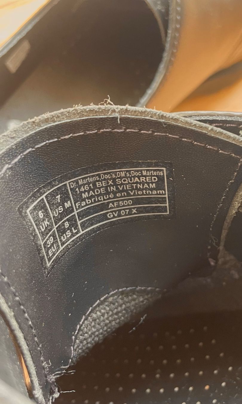 Dr. Martens Chaussures hommes: Dr. Martens Square Toe Schuh – Neuf (Voir description) à Zürich par MahelaLinda 4