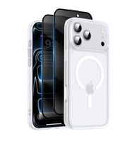 Coque iPhone 17 Pro + 2 verres anti-espion - MagSafe qualité
