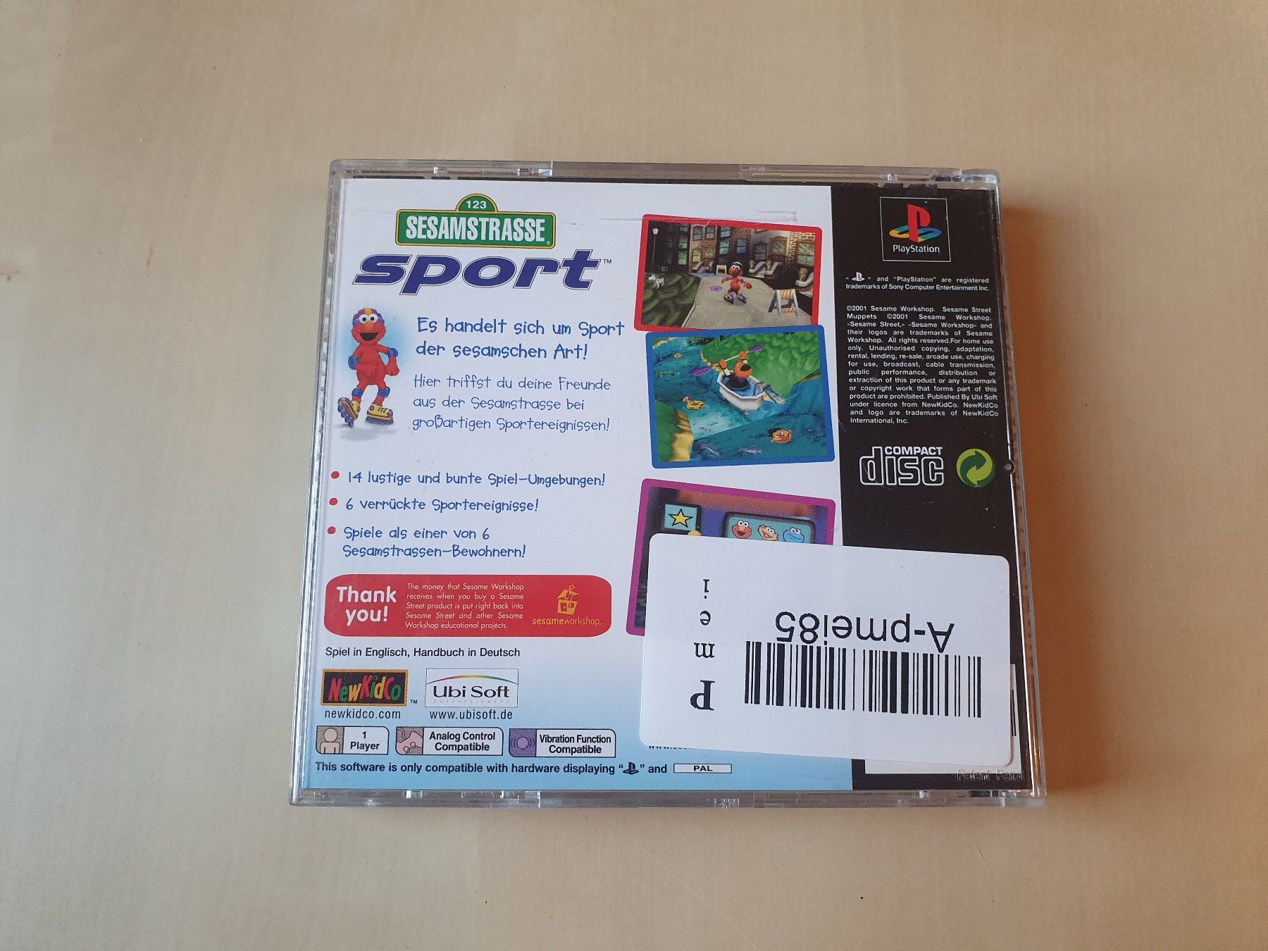 Sony Giochi: Sesamstrasse Sport – Usato da Stansstad venduto da collectorsshop 1