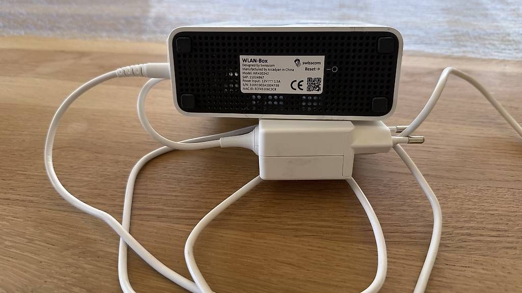 Swisscom WiFi: Swisscom WLAN-Box – Usato da Zell LU venduto da Wallwurz 2