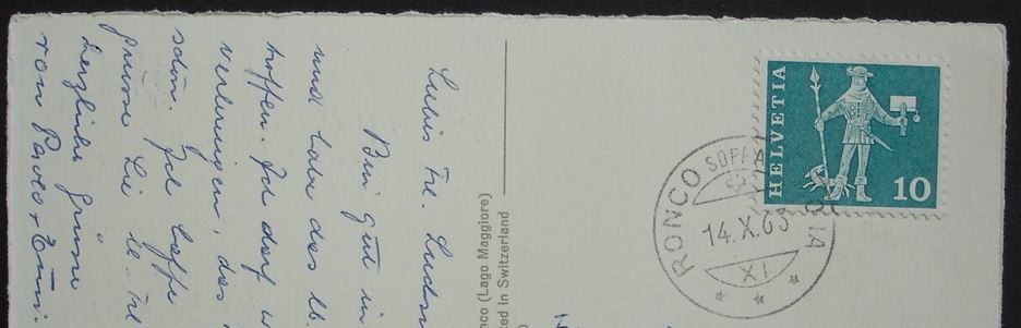 Cartoline postali: RONCO Lago Maggiore – Usato da Jona venduto da philajona 1