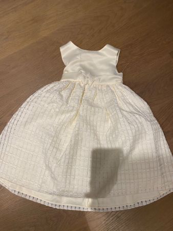 Festliches Kinderkleid cremeweiss -Grösse 98