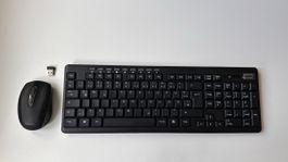 PEARL Edition Funk-Tastatur- u lieferbar nd Maus-Kombination