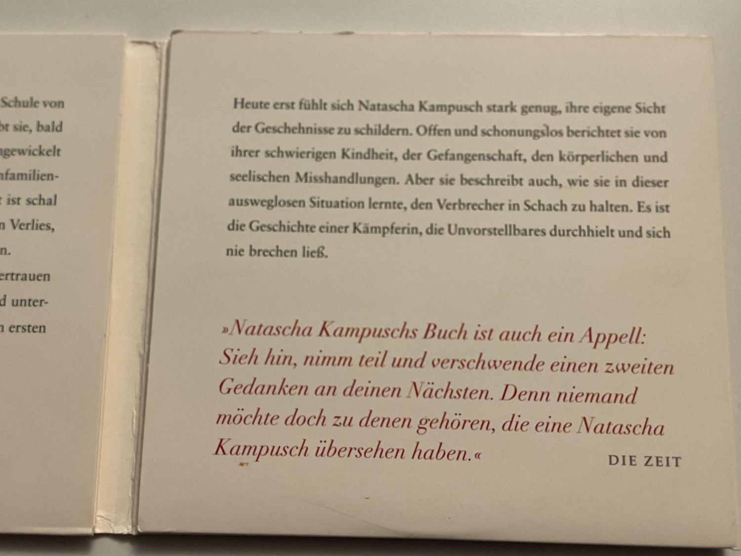 Hörbücher: Natascha Kampusch – 3096 Tage – Gebraucht aus Muri b. Bern von AdidasCollector 3