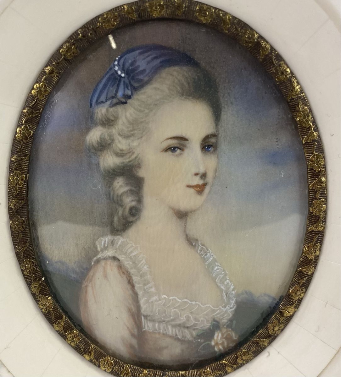 Dipinti: Miniatur Gemälde Mozart mit Schwester – Usato da Zürich venduto da ARTino 1