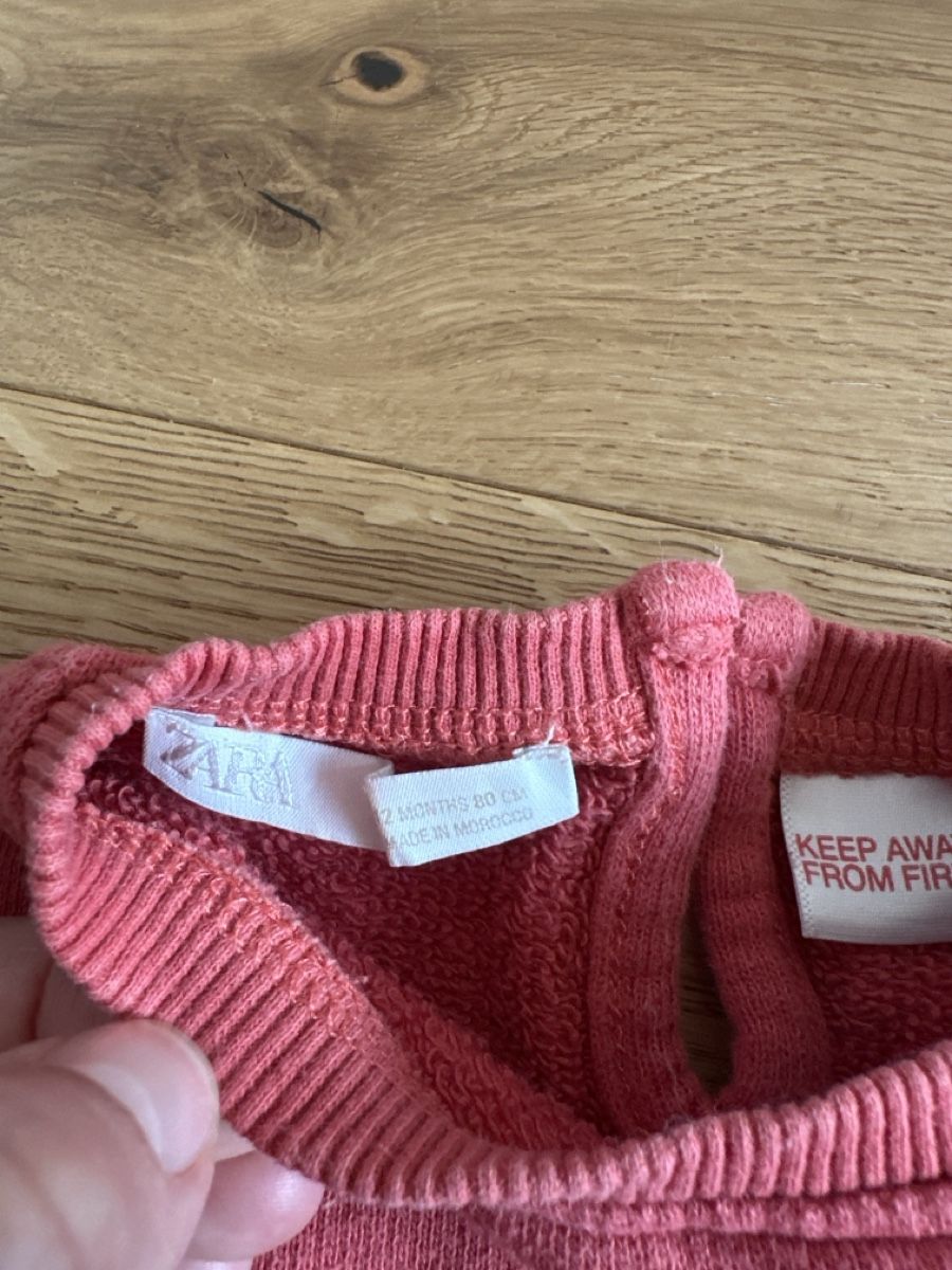 Zara Maglioni & Felpe: Zara Baby Pullover, Grösse 80, Herz Applikation, – Usato da Urswil venduto da LMT89 2