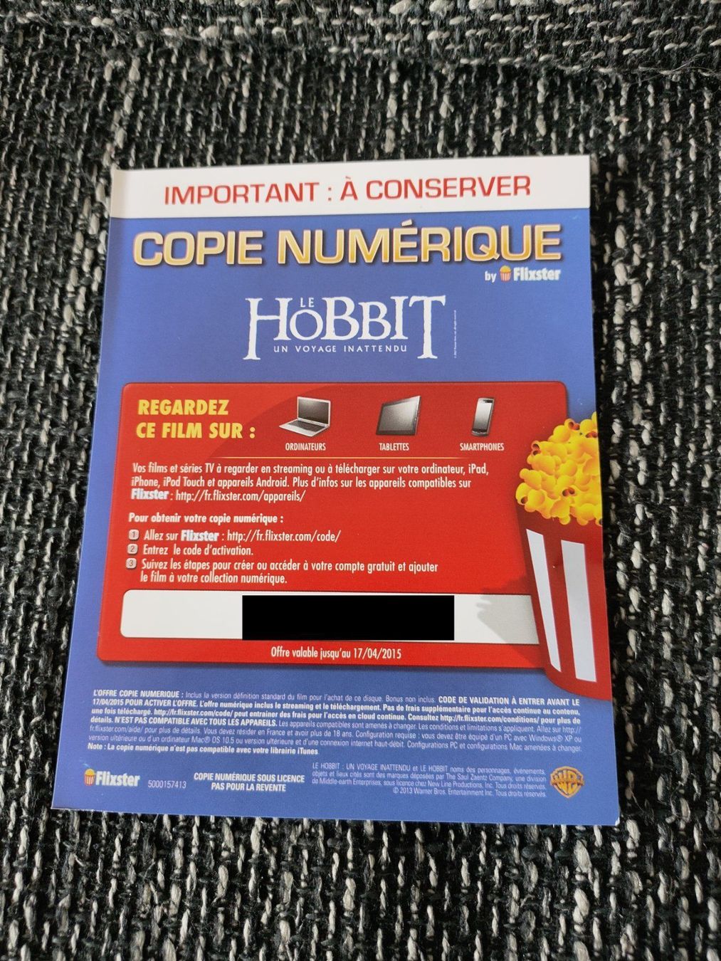 Alle DVDs: DVD Le Hobbit: un voyage inattendu – Gebraucht aus Morges von G33K43V3R 3