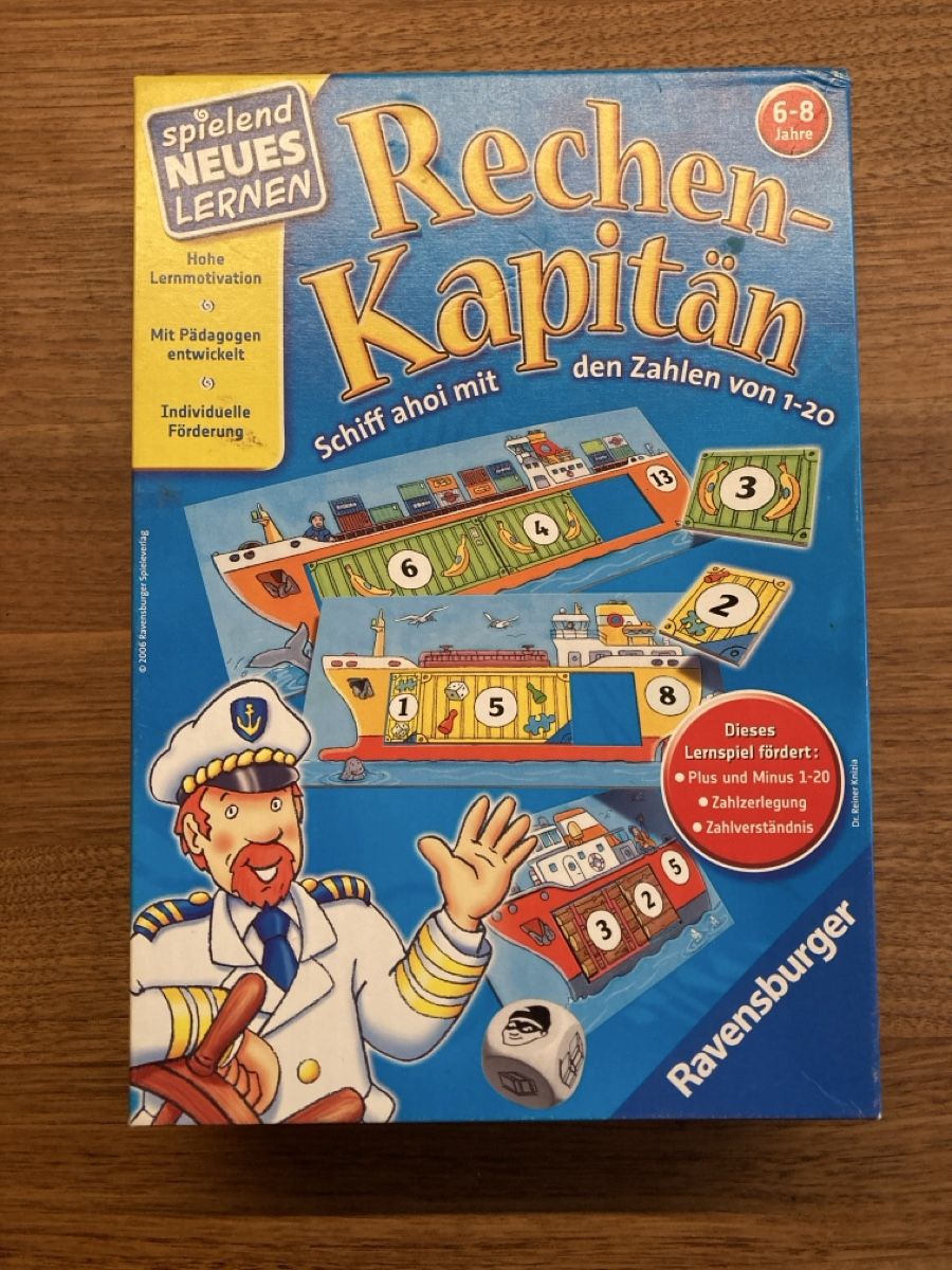 Ravensburger Giochi: Rechen-Kapitän – Nuovo (secondo la descrizione) da Ittigen venduto da Dedo07