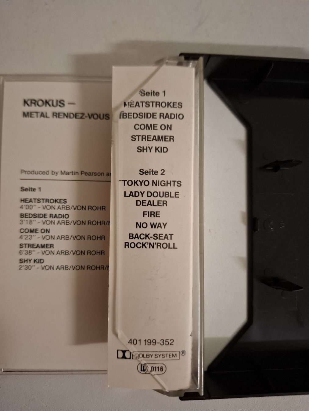 Kompaktkassetten: KROKUS Metal Rendez-vous – Gebraucht aus Schänis von Heli670 2