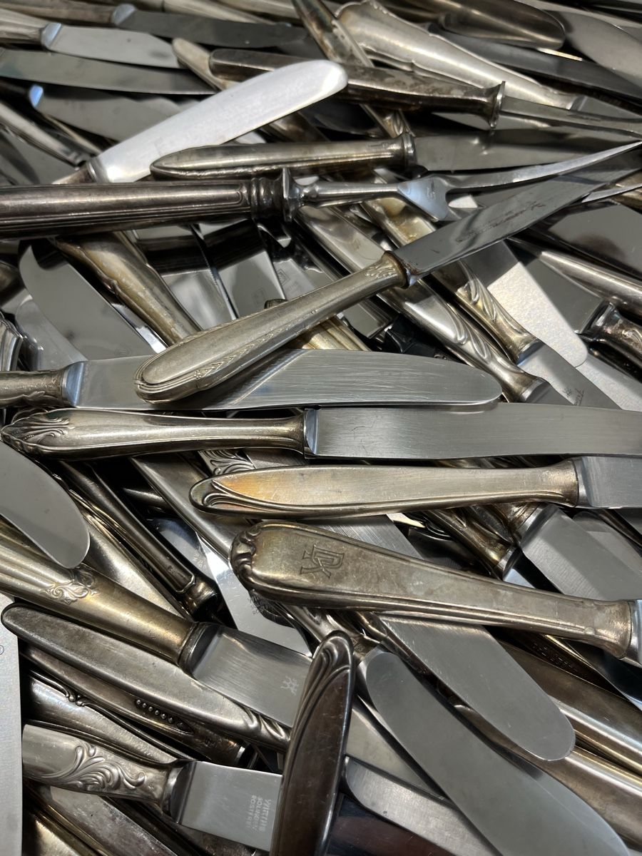 WMF Bestecksets: 25 kg Versilberte Messer 90er / 100 – Gebraucht aus Würenlos von KLG_3TBs 3