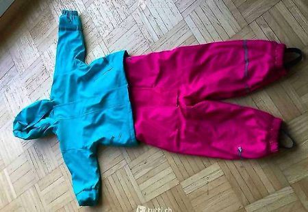 Regenanzug 86 92 warm Regenjacke Regenhose Skianzug