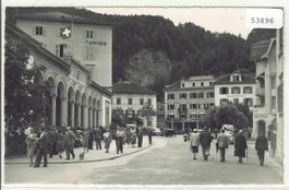Bad Ragaz - Dorfplatz - animee