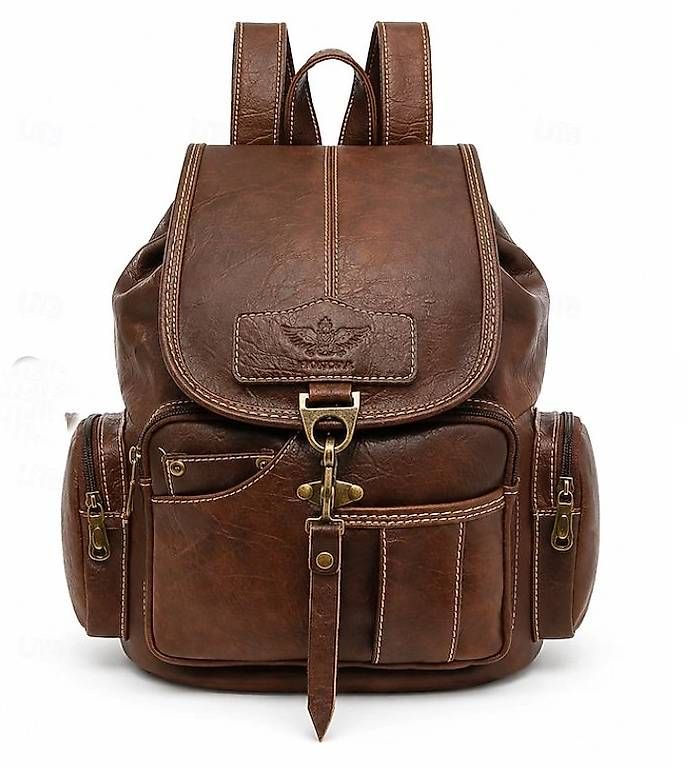 Rucksäcke: Vintage Retro Rucksack Leder (SChnäppchen) – Gebraucht aus Walzenhausen von OK_1