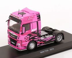 MAN TGX LKW Zugmaschine Woman 2014 pink / Decor         1:43