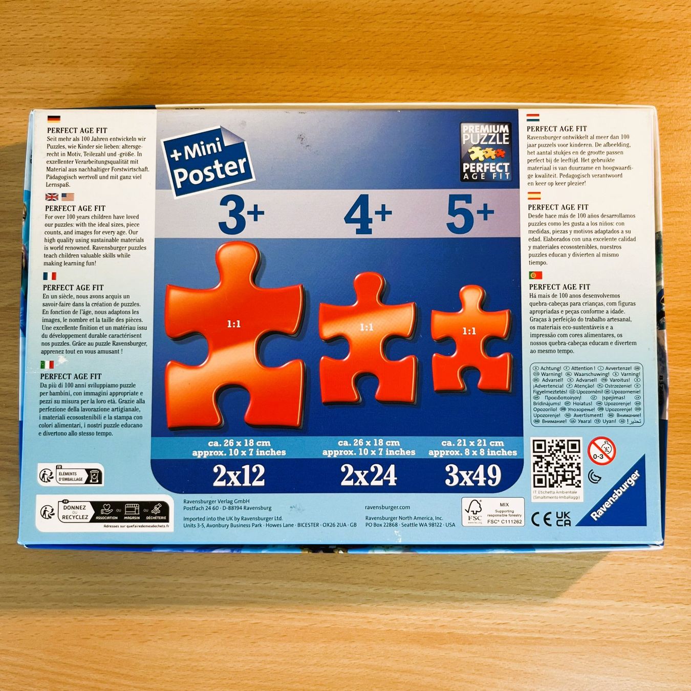Ravensburger Puzzle: Puzzle Frozen 3 x 49 Teile – Usato da Amlikon-Bissegg venduto da allerlei-versand 2