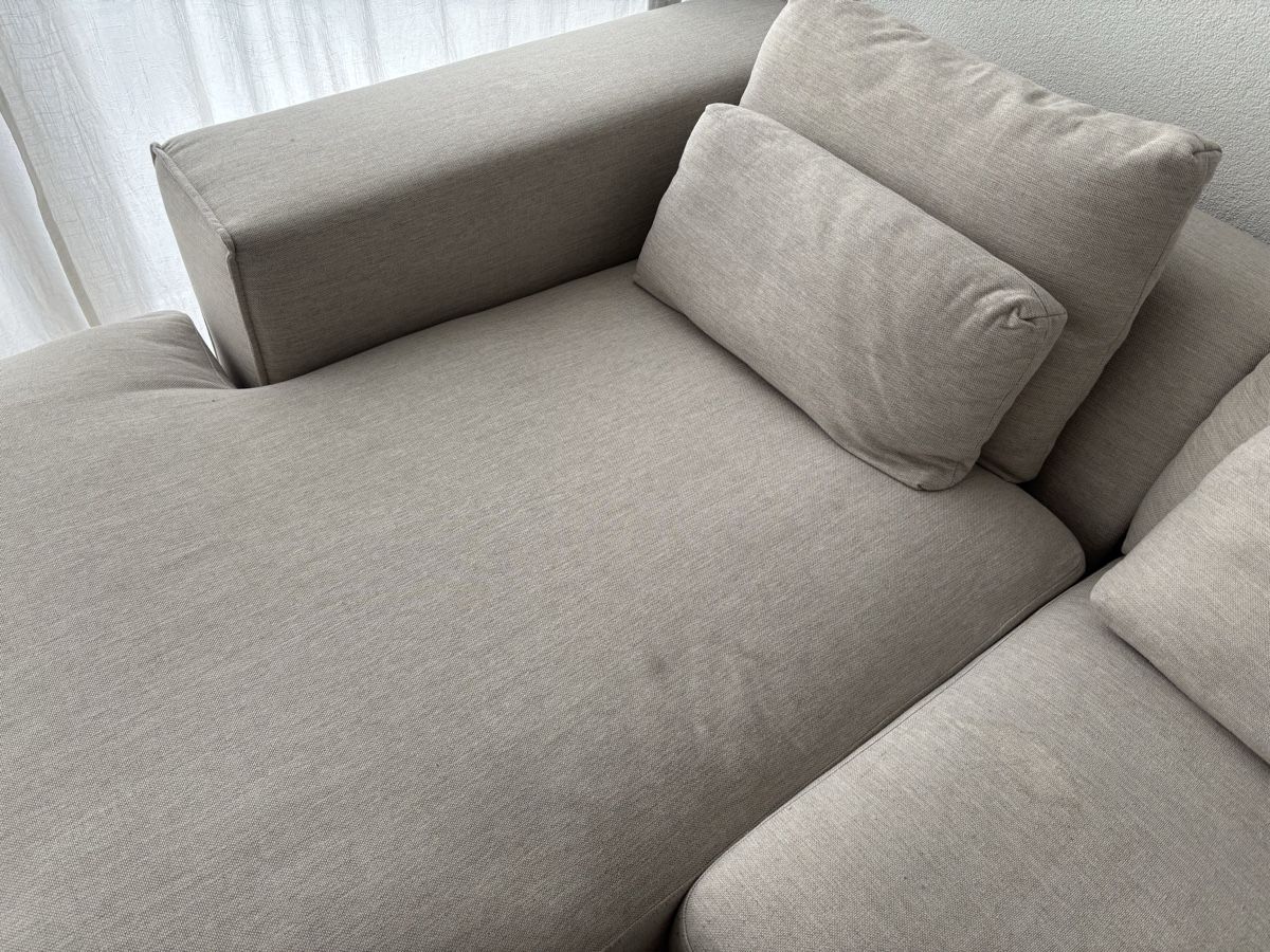 Divani: Interio Ecksofa hellbeige  – Usato da Felben-Wellhausen venduto da LFPalles 3
