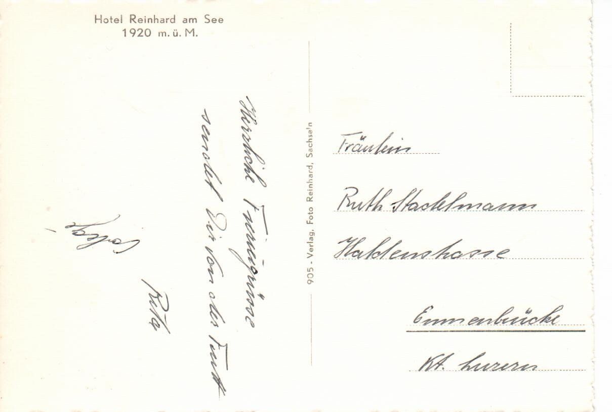 Cartoline postali: Eisfeld beim Hotel Reinhard Melchsee Frutt – Usato da Wolhusen venduto da Curver9 1