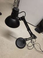 Schreibtischlampe schwarz Gelenkarm verstellbar