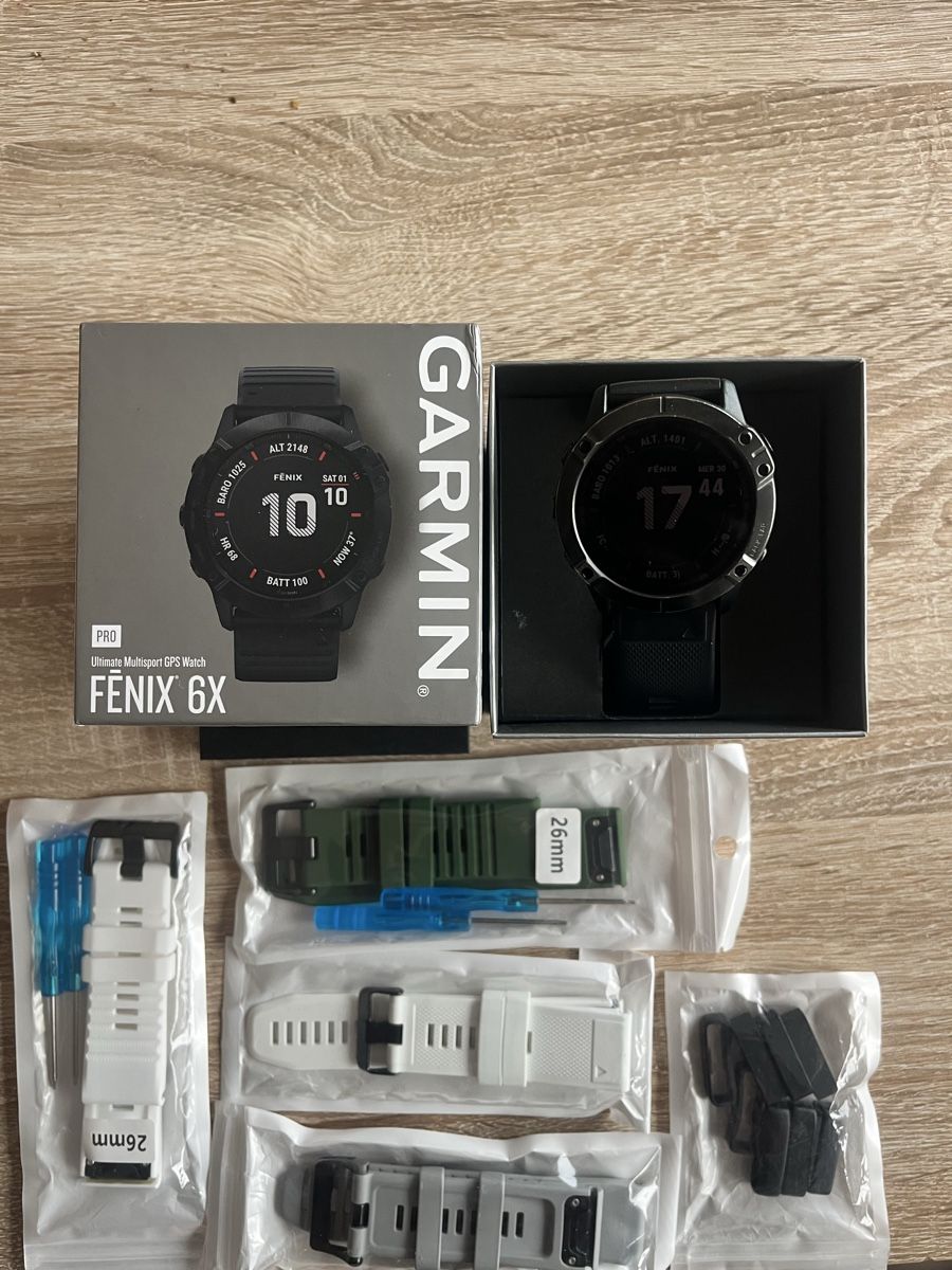 Garmin Montres: Fenix 6X Pro – D'occasion à Vouvry par zin_v6pr