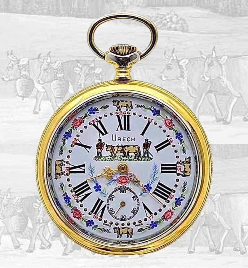 Swiss Uhren: CHÜELI TASCHENUHR – Neu (gemäss Beschreibung) aus Zug von urzeit