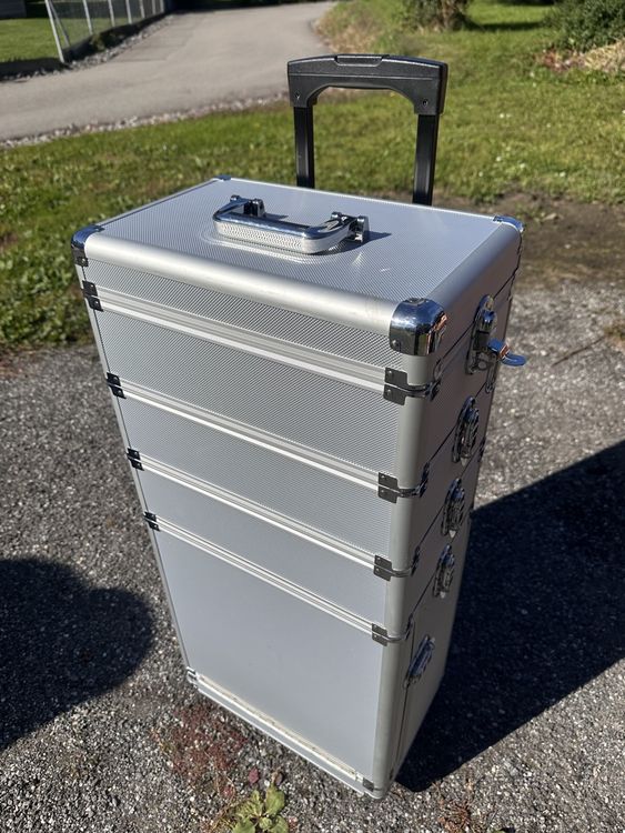 Valise Maquillage à Roulettes – Malette Cosmétique Noir