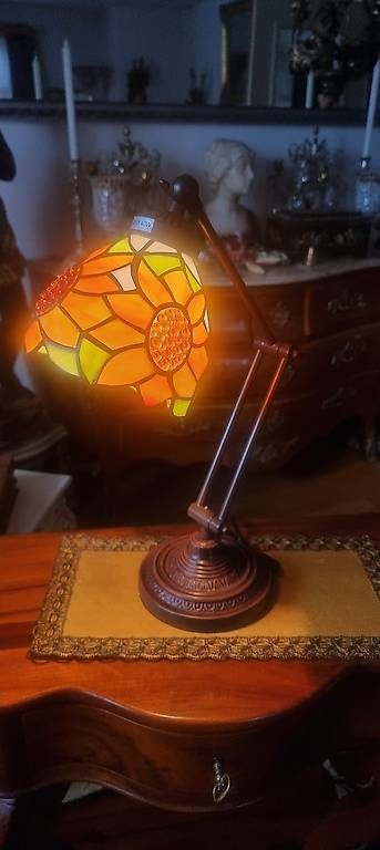 Lampade: Tiffany Lampe, Schreibtischlampe – Nuovo e nell'imballaggio originale da Kaufdorf venduto da Nati-Nati 2
