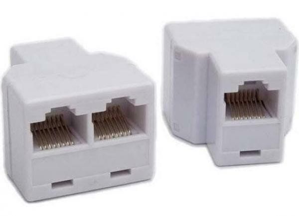RJ45 Y-​Adapter, Kupplung, Splitter, LAN Splitter, Verteiler 1