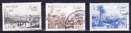 série 3 Timbres Algérie - 1984 - Obl.