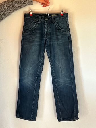Jean H&M Homme Taille 40, Coupe Droite Ab 1.- 🔥