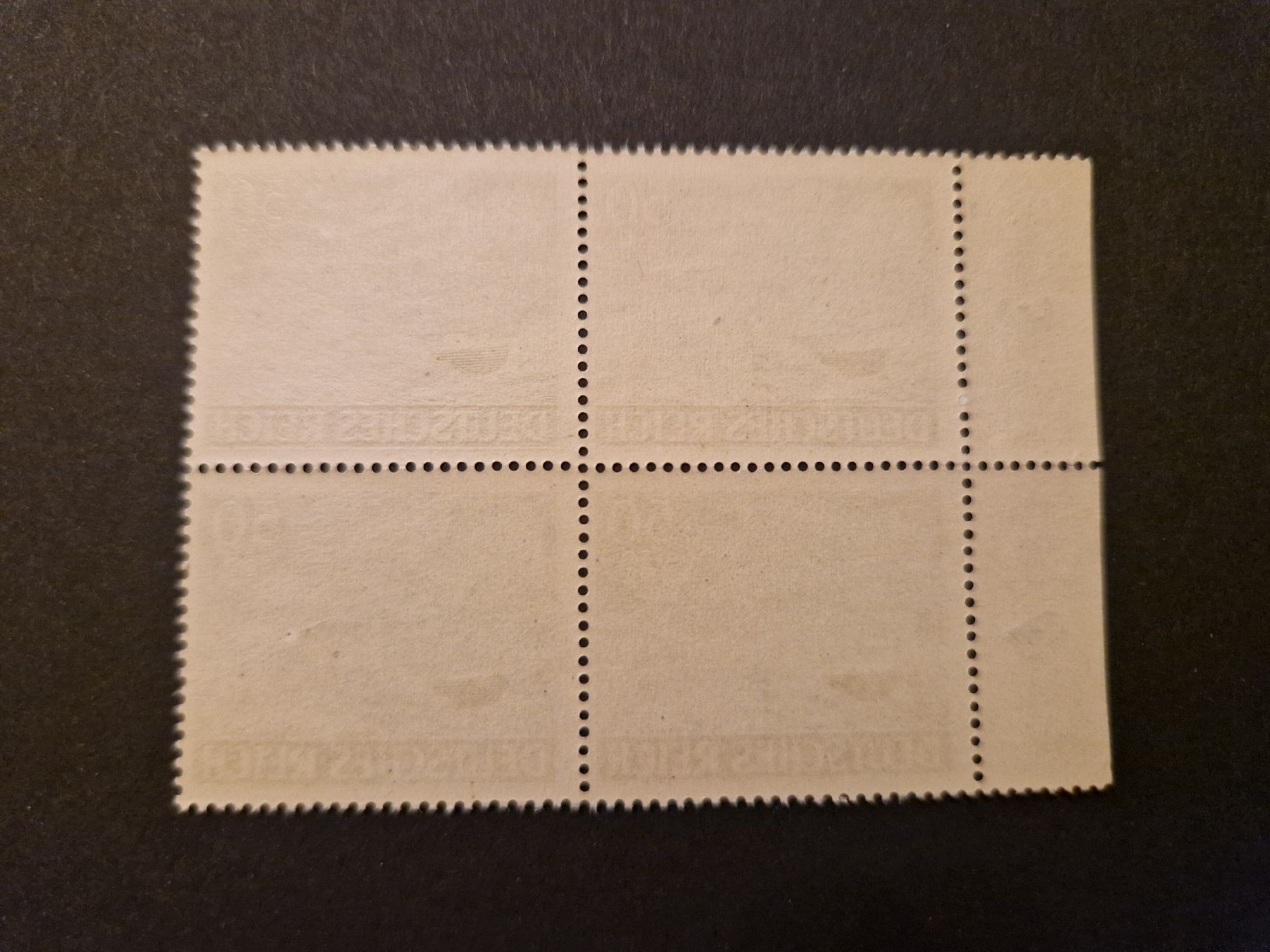 Alle Briefmarken: Deutsches Reich Viererblock Briefmarken postfrisch – Neu (gemäss Beschreibung) aus St. Gallen von Enrico_SG 1