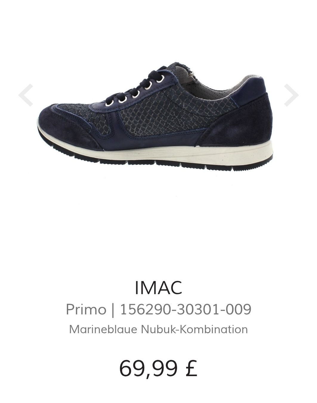 Scarpe da donna: MAC Sneaker, Grösse 39 Marineblau – Nuovo (secondo la descrizione) da Tschingel venduto da Olivia.S