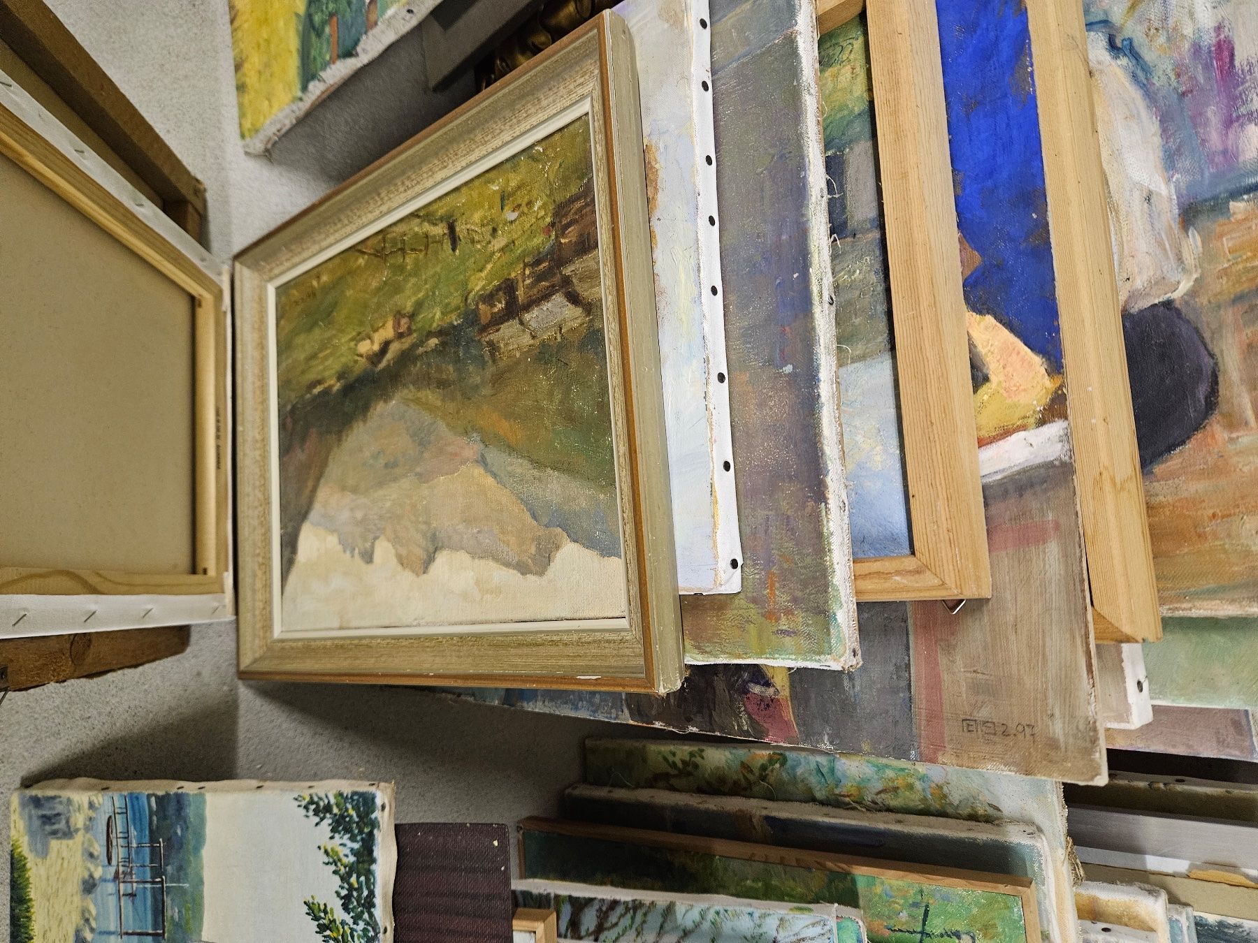 Dipinti: Ölgemälde Sammlung, ca. 70 Stück – Usato da Rieden AG venduto da sam5432 3