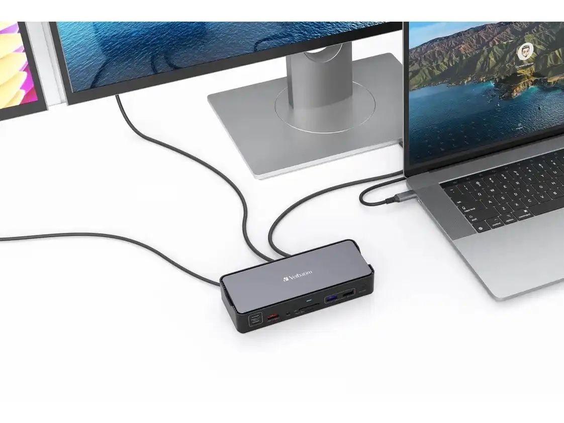 Dockingstation: USB C Multiport Dockingstation mit 2x USB C – Neu (gemäss Beschreibung) aus Buchs ZH von SegerLegende 2