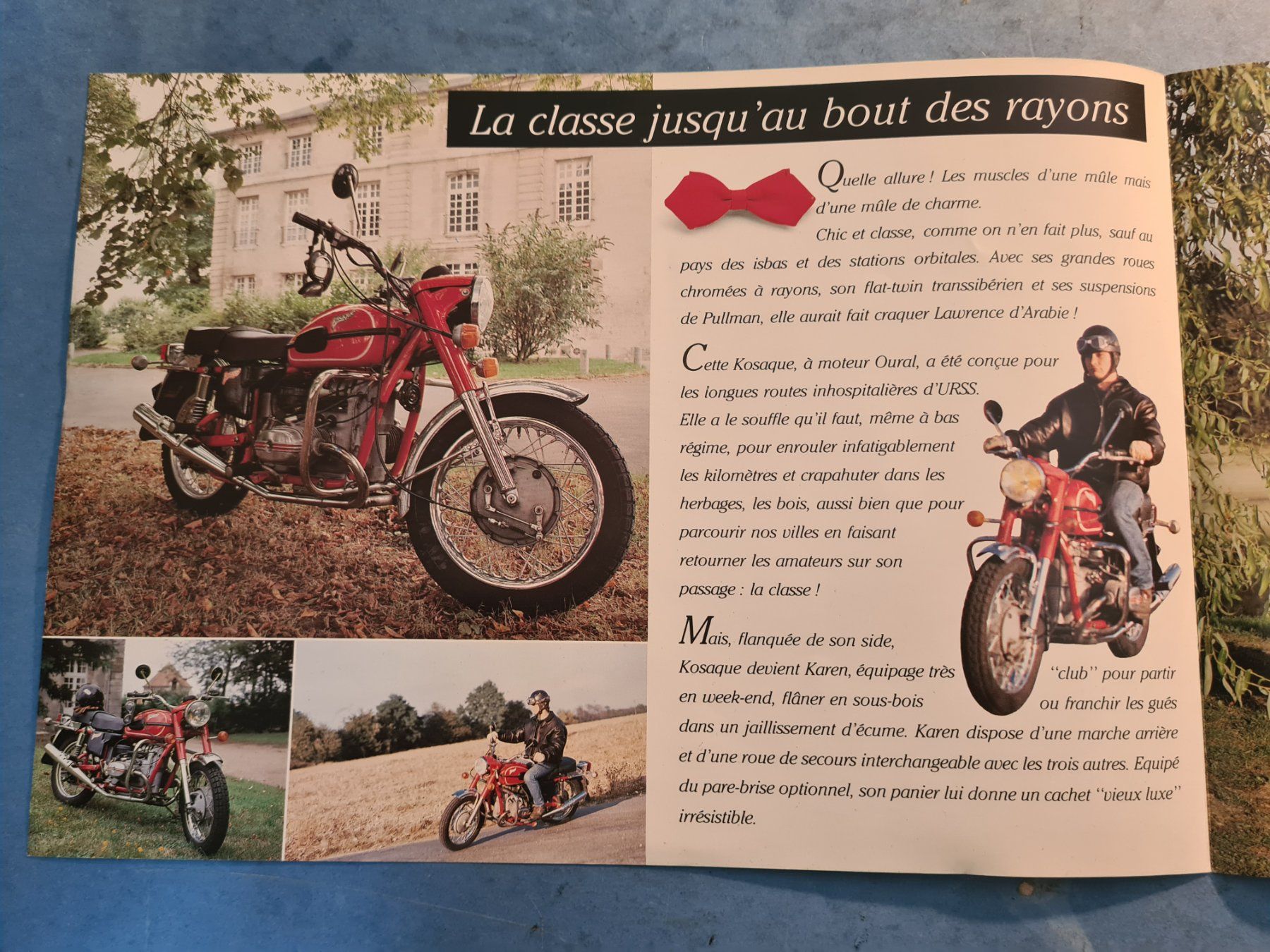 Dokumente: OURAL  650  BROCHURE  VINTAGE  OLDTIMER – Gebraucht aus Bellevue von BURGOLMANIA 1