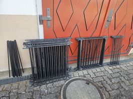 Baby Gates Metal Black 70cm 