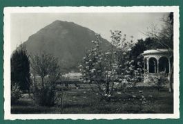 Lugano con Monte San Salvatore, 1933, gelaufen