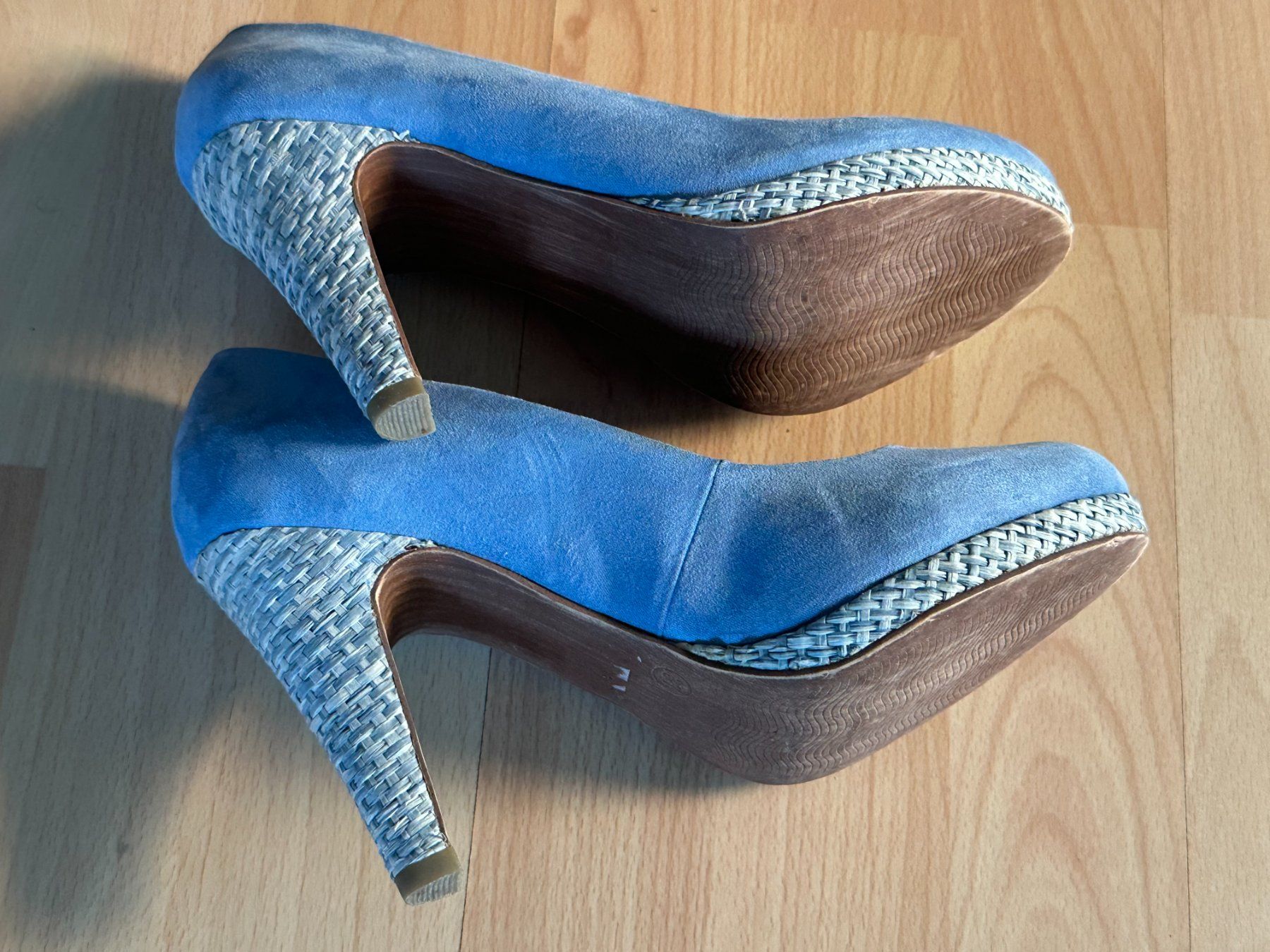 Scarpe da donna: High Heel Pumps, Marco Tozzi, Hellblau – Usato da Niederglatt ZH venduto da Polobunny 3