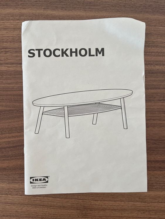 Table basse Ikea STOCKHOLM Kaufen auf Ricardo