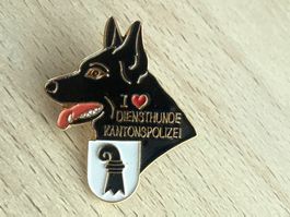 Pin Diensthunde Kantonspolizei Basel