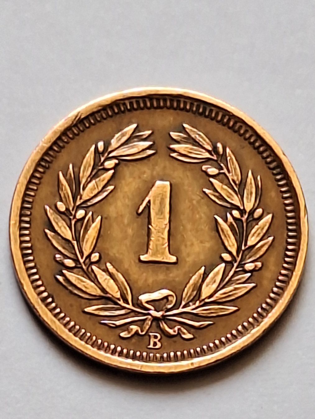 Alle Münzen: 1ct 1936  SS – Gebraucht aus Couvet von zeze03 1