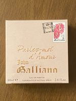 John Galliano Parlez-moi d‘Amour Eau de Parfum Spray, neu