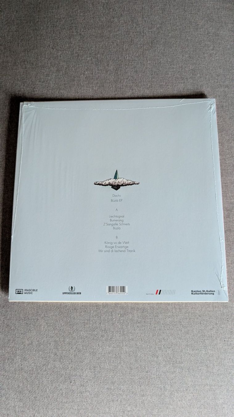 Schallplatten: Dachs - Büzlä EP – Gebraucht aus Steinen von beatstick 1