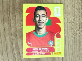 Panini Sticker FIFA World Cup 2026 JAWAD EL YAMIQ MAR 8
