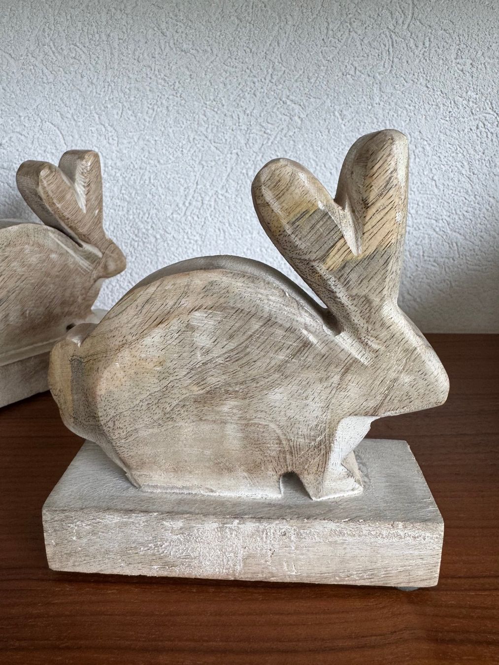 Statuette: Neu Hasen Holz – Nuovo e nell'imballaggio originale da Kirchdorf AG venduto da coco123